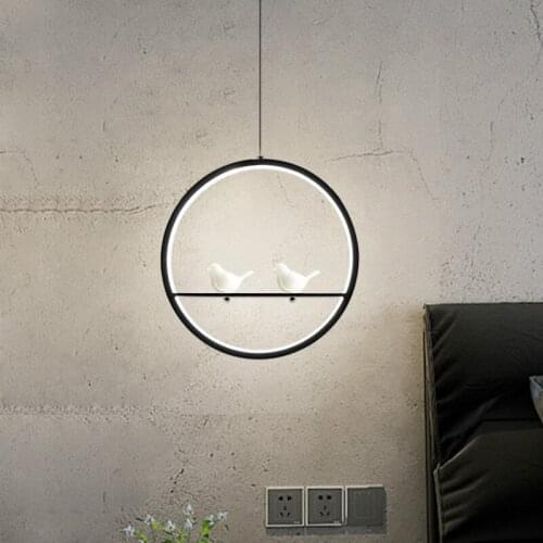 Nordic creative restaurant lamp simple modern bedroom bedside lamp personality bar clothing store window chandelier LB01043