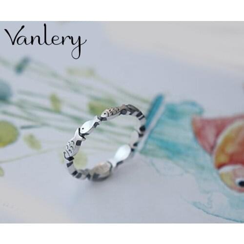 Charming Original Design Bohemian Fish Rings For Women Fashion Open Finger Rings Female Boho Jewelry 2021