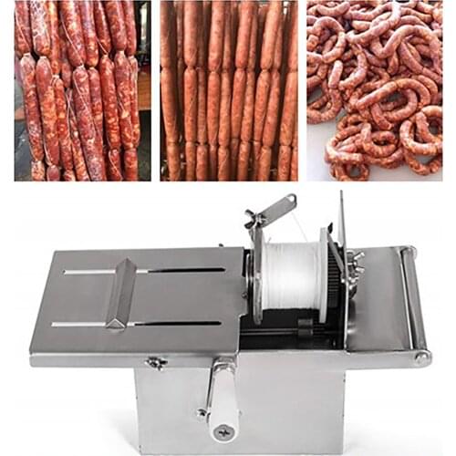 Manual Sausage Tying Machine,Sausage Linker Knot Machine,Sausage Binding Machine,Efficient hand crank commercial sausage and hot