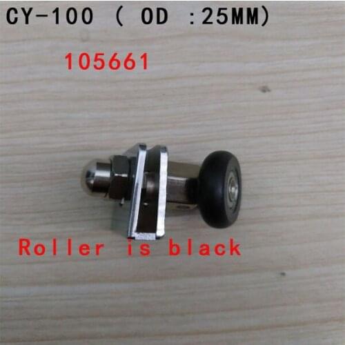 Shower room pulley old fashioned pulley full circular glass sliding door wheels adjustable hanging round swing
