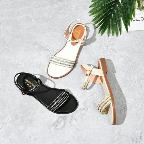 SKLFGXZY New Summer Style Women Fashion Sandals Cool Women Shoes Real Cowhide Comfortable Lady Sandals