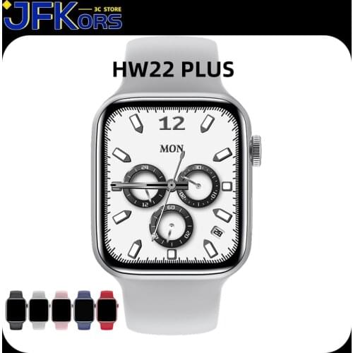 2021 HW22 Plus Smartwatch Men Women Bluetooth Call Fitness Tracker Heart Rate Smart Watch PK IWO 12 13 W26 W46 W66 FK99 Series 6