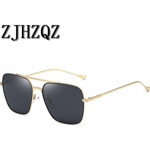 Mens Fashion Polarized Sunglasses Womens Square Outdoor Car Driving Sport Retro Vintage Brand Designer Classic Sun Glasses