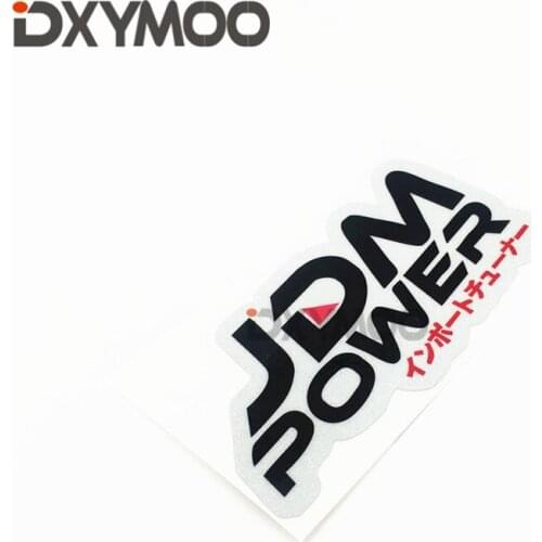 Car Styling Bumper Decorate Exterior Motorcycle JDM POWER Japanese Stickers