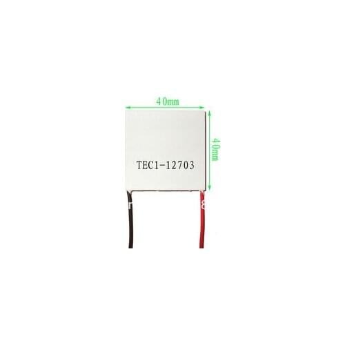 2pcs TEC1-12703 TEC Thermoelectric Cooler Voltage Regulator SMD Peltier 12703 Cooling System Megmoki