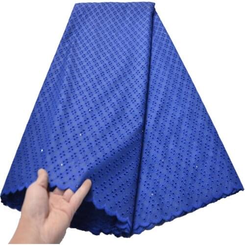 African Swiss Cotton Lace Fabric Bride Cotton Nigerian Swiss Voile Lace in Switzerland Dry Lace For Party Dress CP09