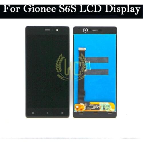 For Gionee S6S LCD Display Touch Screen Sensor Completed Digitizer Assembly Replacement Part For Gionee S6s