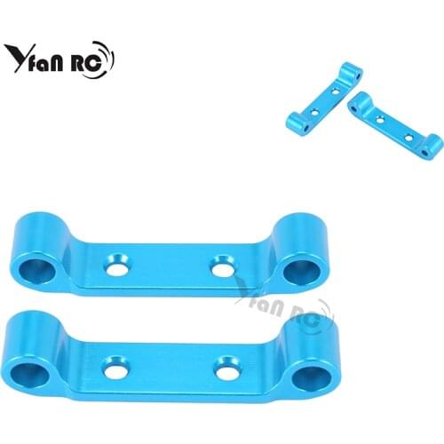 1 Set Aluminum alloy upper rear front arm mount for TAMIYA TT01 TT01D TT01E RC Car Accessories Upgrade Parts