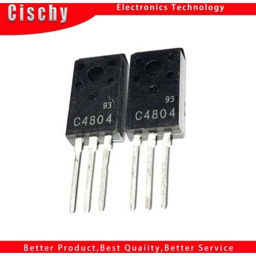 10pcs/lot 2SC4804 900V 3A TO-220F original
