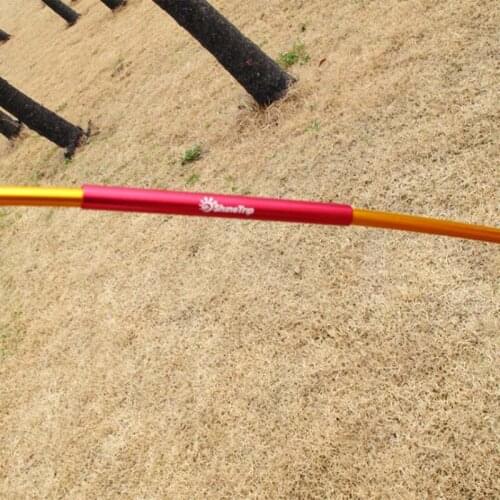 4 Pcs Aluminum Tent Pole Repair Tube Single Rod Adjustment Pipe Emergency Camping Awning Accessories