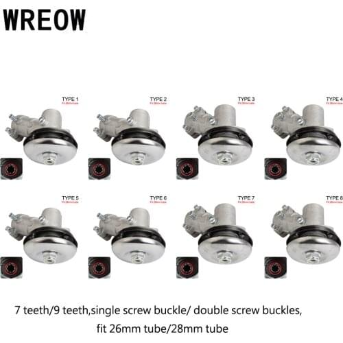 7 teeth/9 teeth metal Gear Head box Brush Cutter Trimmer Lawn Lawnmower Part for Stihl String Line Trimmers FS44 FS74 FS80 FS85