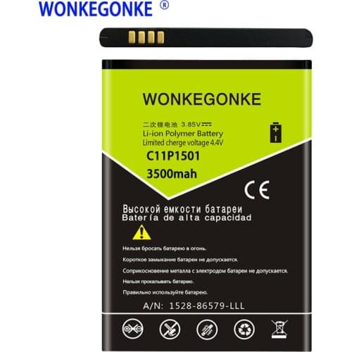 WONKEGONKE C11P1501 Battery For Asus Zenfone 2 Laser ZE601KL Battery Zenfone2 Selfie ZD551KL ZE550KL Batteries