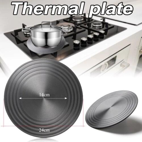 Heat Diffuser Aluminum Heat Conductiong Plate Non-Stick Kitchen Tool for Gas Stove Glass Cooktop Heat Diffuser Cookware MU8669