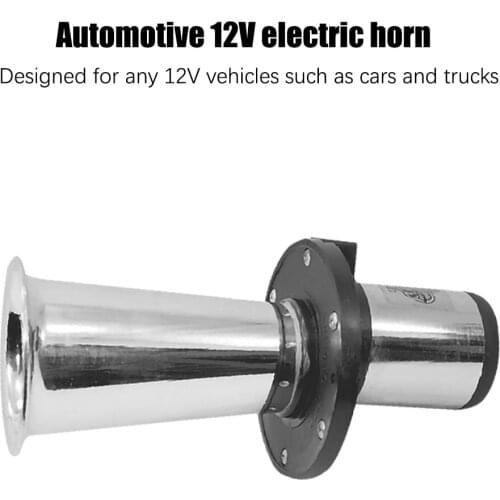 Car Air Horn Antique Ahooga Klaxon 12V Vintage OO-GA Classical for Ford Model T Style Old School Chrome 115dB Motorbike