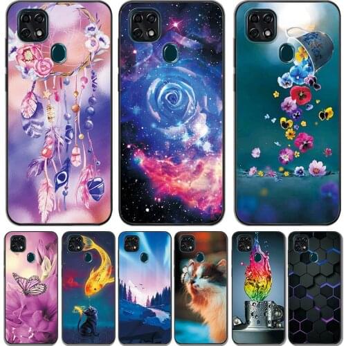 For ZTE Blade 20 Smart Case 2019 Soft Silicone Cute Cat Bumper Cute TPU Back Cover Cases on ZTE Blade 20 Smart Case Bags Bumper