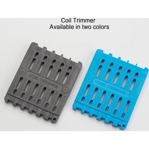 For RDA DIY Coil Trimmer Trimming Cutting Repair Tool Vape Heating Wire Ruler Building Electronic Cigarette Accessory Retailsale