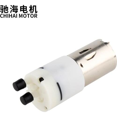 Chihai Motor High quality Carbon brush gas and liquid 370 Motor Mini water pump Tea set diaphragm self-priming pump pumper 12v6V