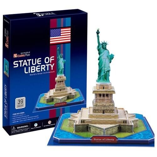 Cubic Fun Puzzle State Of Liberty (3 Size)