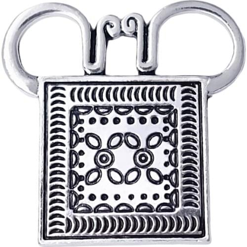 Hot religious witchcraft Wicca faith soul lock pendant FIT lucky amulet jewelry accessories for men and women