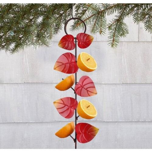 Bird Feeder Garden Feeder Station Fruit Food Hook for Home Deck Patio Decor