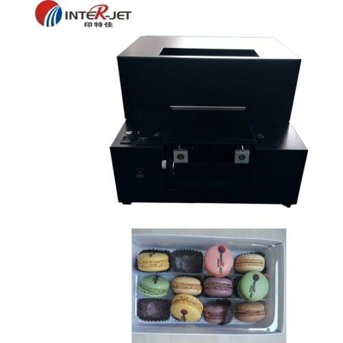 Macaroon MM candies Foods Printer A4 size Flatbed Edible Food Printer Machine