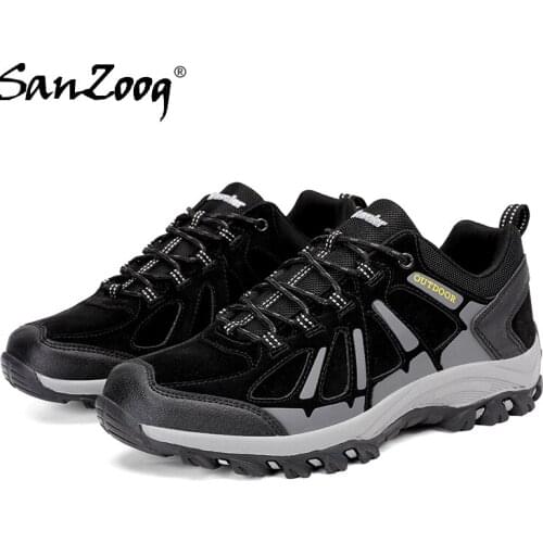 Mens Hiking Shoes Outdoor Trail Trekking Sneakers Buty Trekingowe Meskie Zapatillas Hombre Camping Tourism Treking Mountain