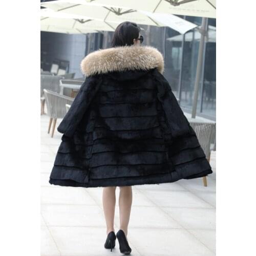 90% Duck Down Jacket Women Real Raccoon Fur Coat 2020 Winter Female Warm Hooded Long Parka mujer chaquetas plumas LX2380