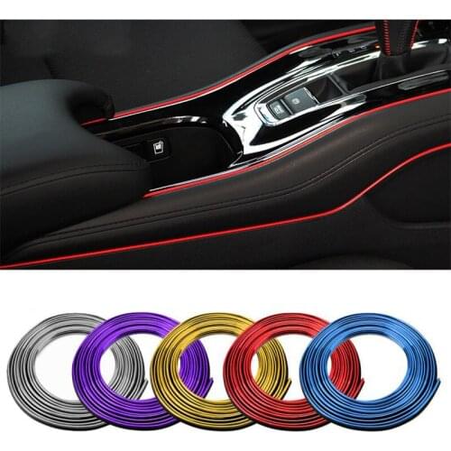 Car Interior Decoration Strips Moulding Trim Dashboard Door Edge For Chevrolet Cruze OPEL MOKKA ASTRA J Opel ASTRA J Insignia