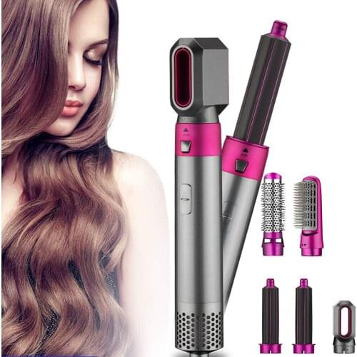 Professional 110-220V Hair Curling Iron Multifunctional Hot Air Comb Wave Corrugation Waver Styling Tools