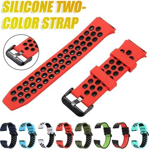 Fashion Breathable Silicone Watchbands For Huawei Watch GT 2E Fashion Multihole Sport Strap Kids Adjustable Replacement Band