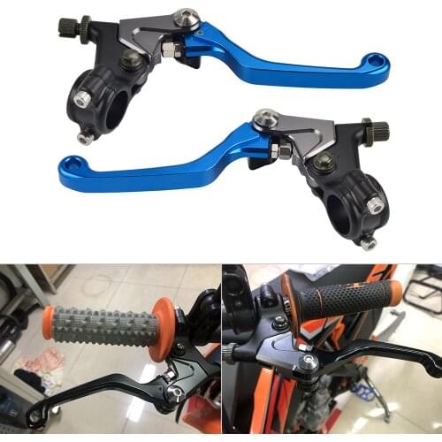 CNC Shorty Brake Clutch Levers For Yamaha TT-R90 250 500 600 XT 125 200 250 500 550 YZ 100 125X 175 250 360 400 465 490 50 60 80