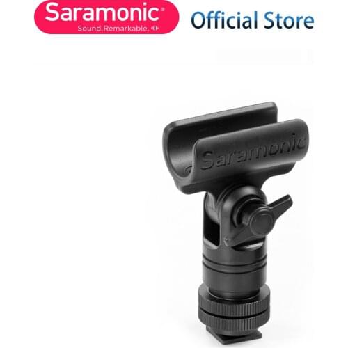 Saramonic SR-SMC1 Shotgun Microphone Mount Bracket Shaking Reduce for Saramonic SR-TM1 SR-TM7 Professional Shotgun Microphones