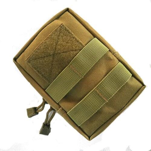 Multicam Tactical Medical Pouch Tool-resistant Molle Gear Utility EDC Tool Magazine Waist Pack Phone Case Hunting Hiking Airsoft