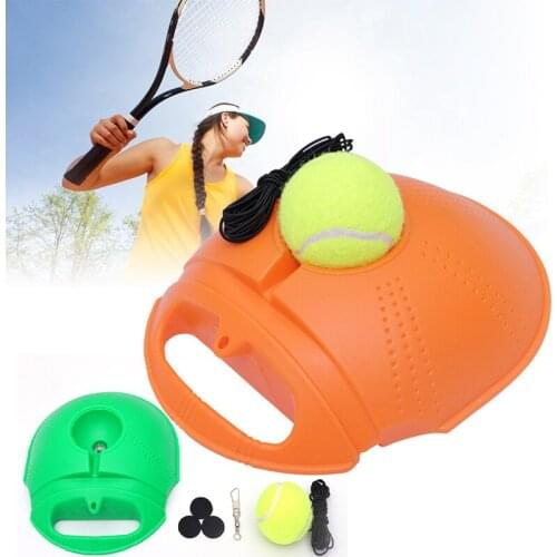 Tennis Trainer Set with Rebound Ball Self-Study Tennis Exercise Training Tool Suitable for Beginner Children Adult ALS88