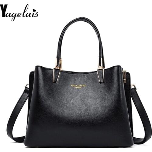 Vintage Handbags for Women High Quality Leather Shoulder Bag Female Crossbody Bag Ladies Tote 2020 Designer