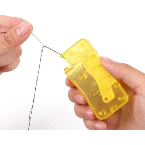1pc Automatic Needle Threader Hand Sewing Needle Threader Stitch Insertion Sewing Tool Accessories