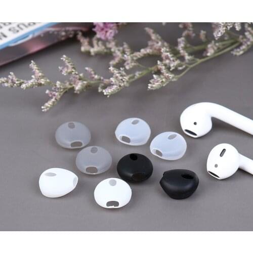 5Pairs Universal Earphone Case Cover Silicone Anti Slip Rubber Soft Ear Tips Earbuds Caps For Earpads Eartips