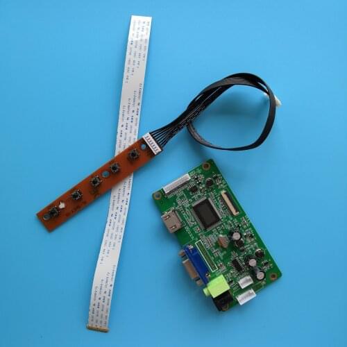 For N156BGE-EB2 SCREEN display DRIVER LCD EDP 30Pin Controller board KIT VGA 1366X768 DIY monitor 15.6"