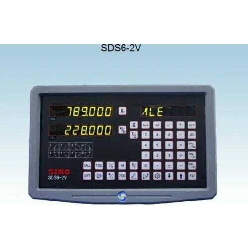 DRO 2 Axis Digital Readout SINO SDS6-2V For Mill Or Lathe Machine tech