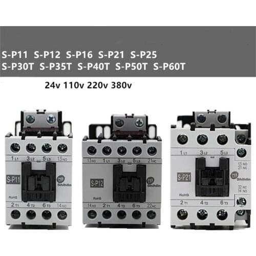 Electromagnetic AC contactor S-p11 s-p12 S-p15 S-p16 S-p20 S-p21s-p25 30t 30th 35t40t