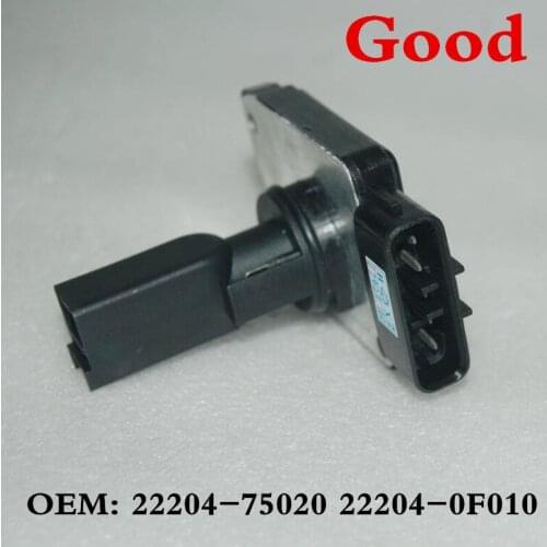 CAPQX Mass Air Flow Meter MAF Sensor 22204-75020/22204-0F010 For LX470 GX470 HILUX LAND CRUISER 100 4RUNNER TUNDRA SEQUOIA 1997