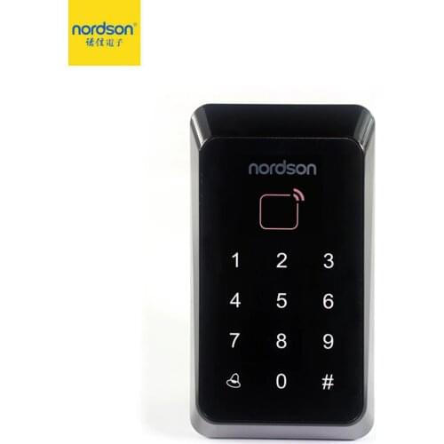 Nordson Wireless Access Control System KIT With Access Control Reader Remote Control Power Supply Exit Button Keytag ID Card