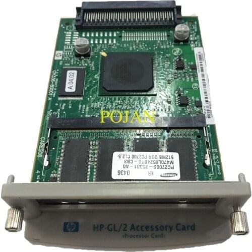 NEW CH336-60001 510 GL/2 Accessory Card Formatter Board for Designjet 510 510 ps fix 05:10 05:XX CH336-80001 + 512m memory POJAN