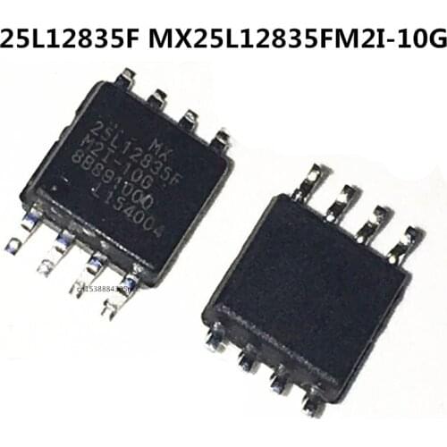 Original 2pcs/ 25L12835F MX25L12835FM2I-10G SOP8 MX25L12835