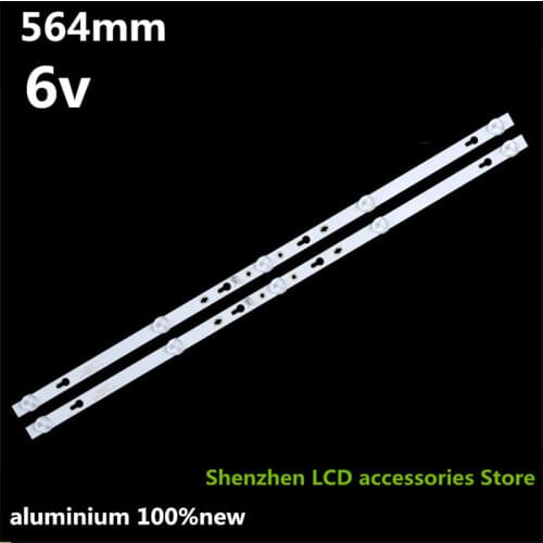 4C-LB320T-ZCB TCL32D05-ZC22AG-16 303TC320039 56.4CM 6V 32 inch use aluminium 100%new LCD TV backlight bar