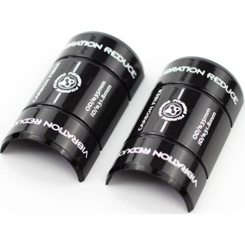 Fouriers Carbon Bicycle Handlebar Shim Convert 35mm 26mm 25.4mm To 31.8mm Stem Handle Bar Adapter Reducer Bike parts