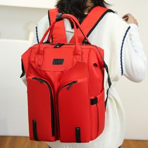 Nappy Backpack Bag Mummy Large Capacity Bag Mom Baby Multi-function Waterproof Outdoor Travel Diaper Bags For Baby Care