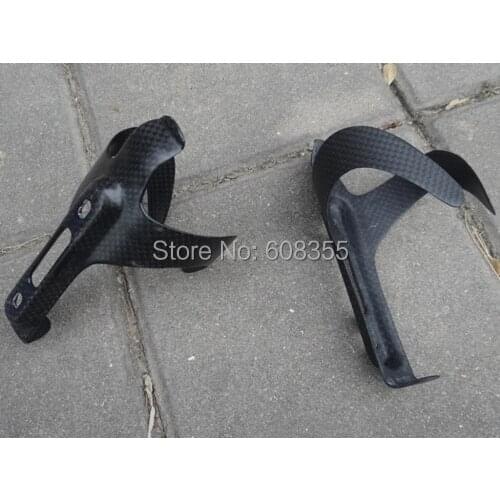 Full Carbon Matt MTB Mountain Road Cyclocross TT Bike water Bottle cage bicycle Holder for all Cycling - 2 Pcs ( 008 )