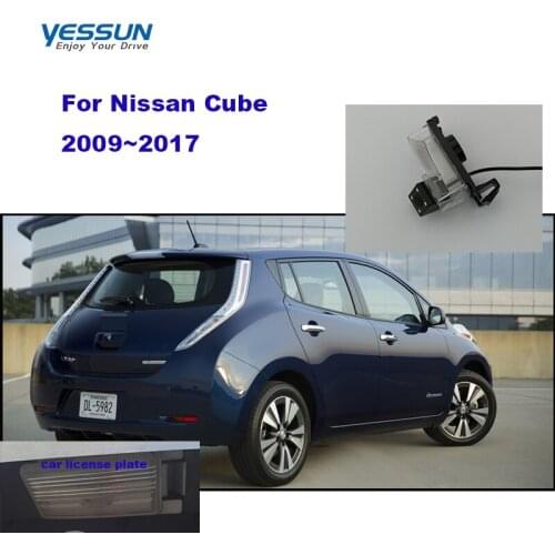 Yessun Rear View Camera For Nissan Cube 2009~2017 license plate camera/Housing Mount camera/back camera