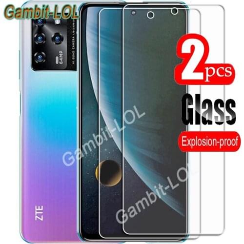 For ZTE Blade V30 Tempered Glass Protective ON BladeV30 6.67Inch Screen Protector Smart Phone Cover Film